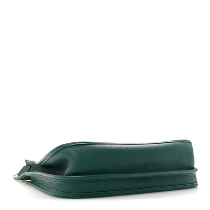 Hermes Taurillon Clemence EVELYNE III PM Malachite 3 of 12