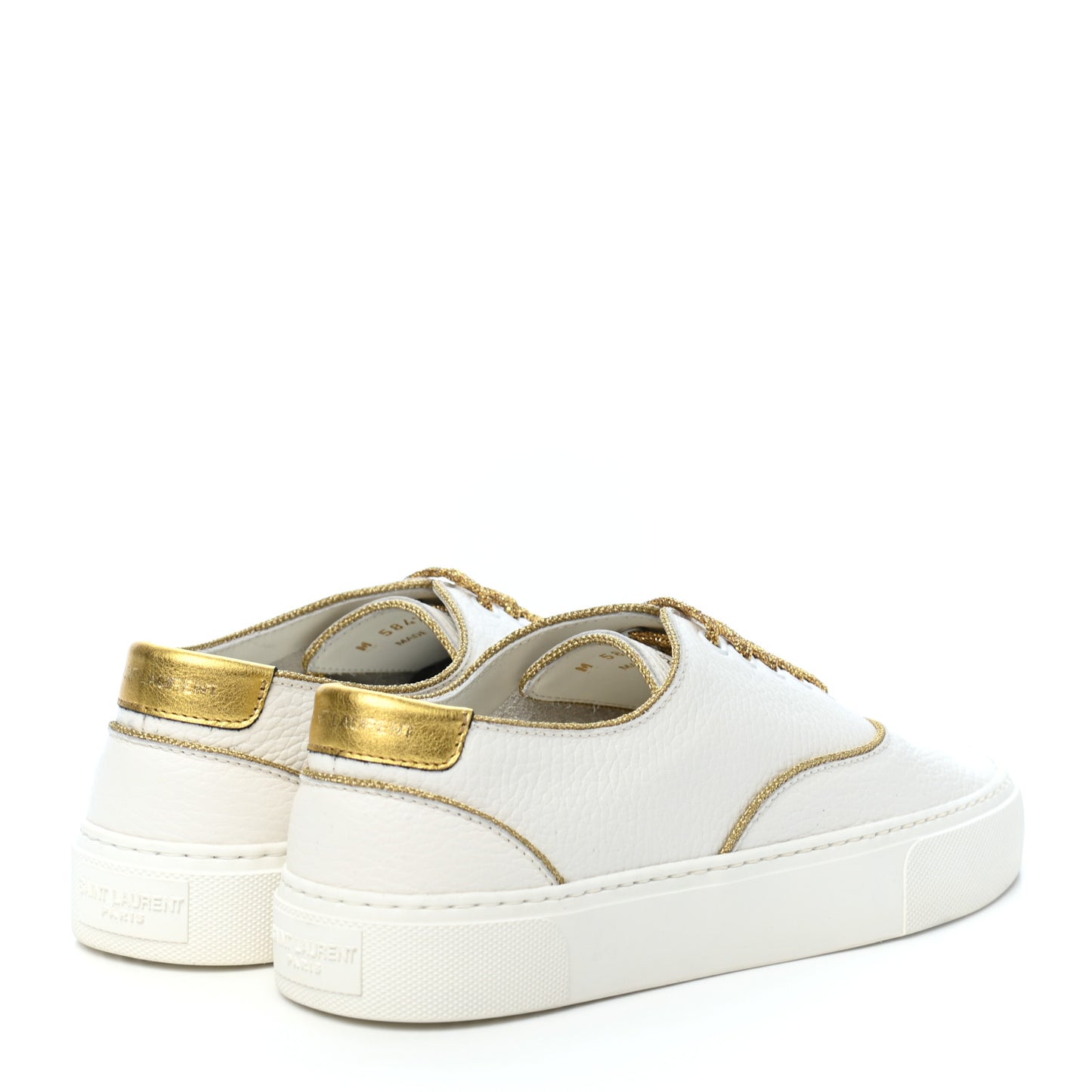Nappa Venice Sneakers 37 White Gold