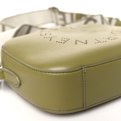 Stella McCartney Eco Alter Nappa Perforated Logo Mini Bag Green 8 of 9