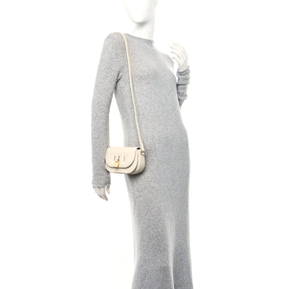 Tom Ford Grained Calfskin Padlock Crossbody Bag Chalk 2 of 10