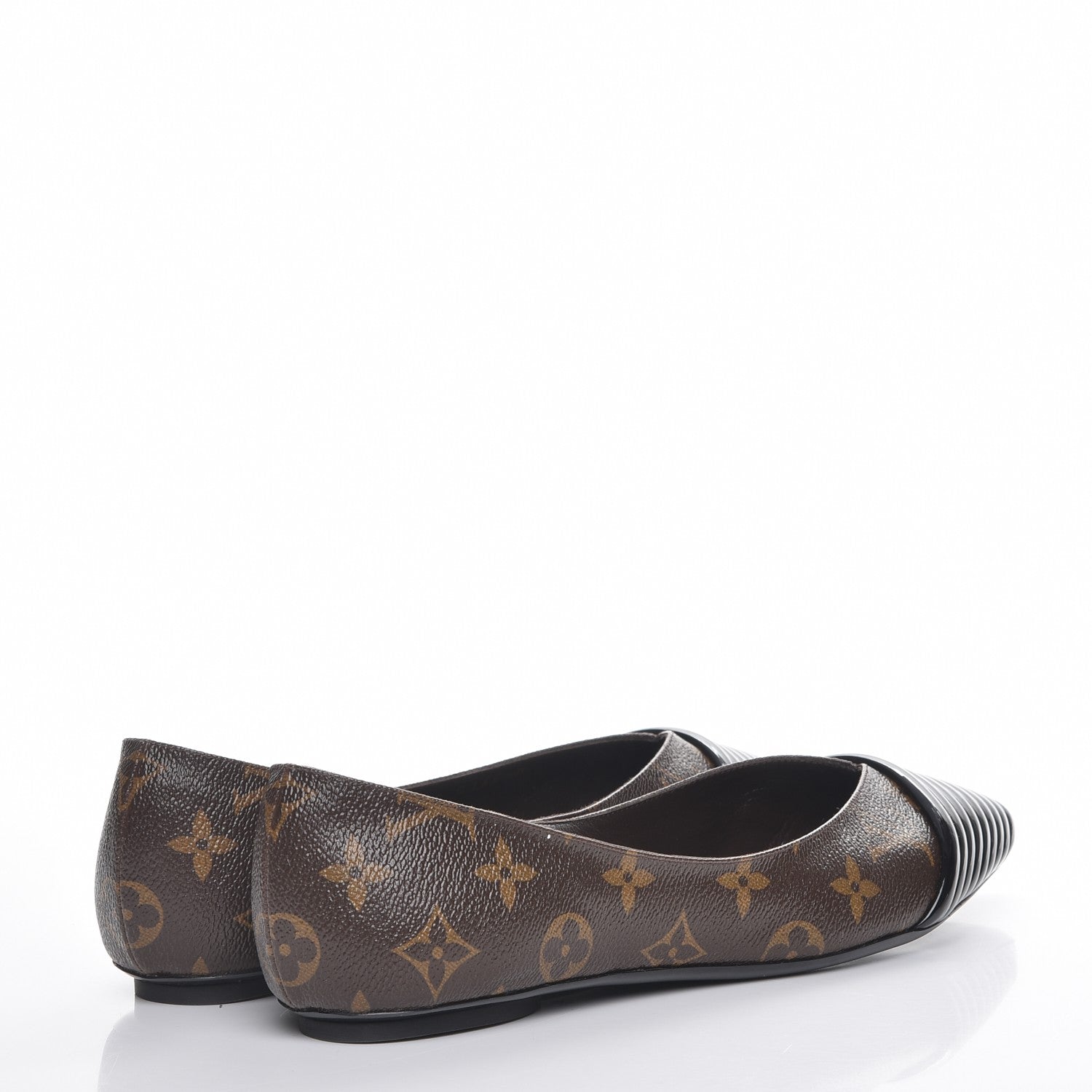 Louis Vuitton Monogram Inspired Ballerina Flats 40 4 of 8