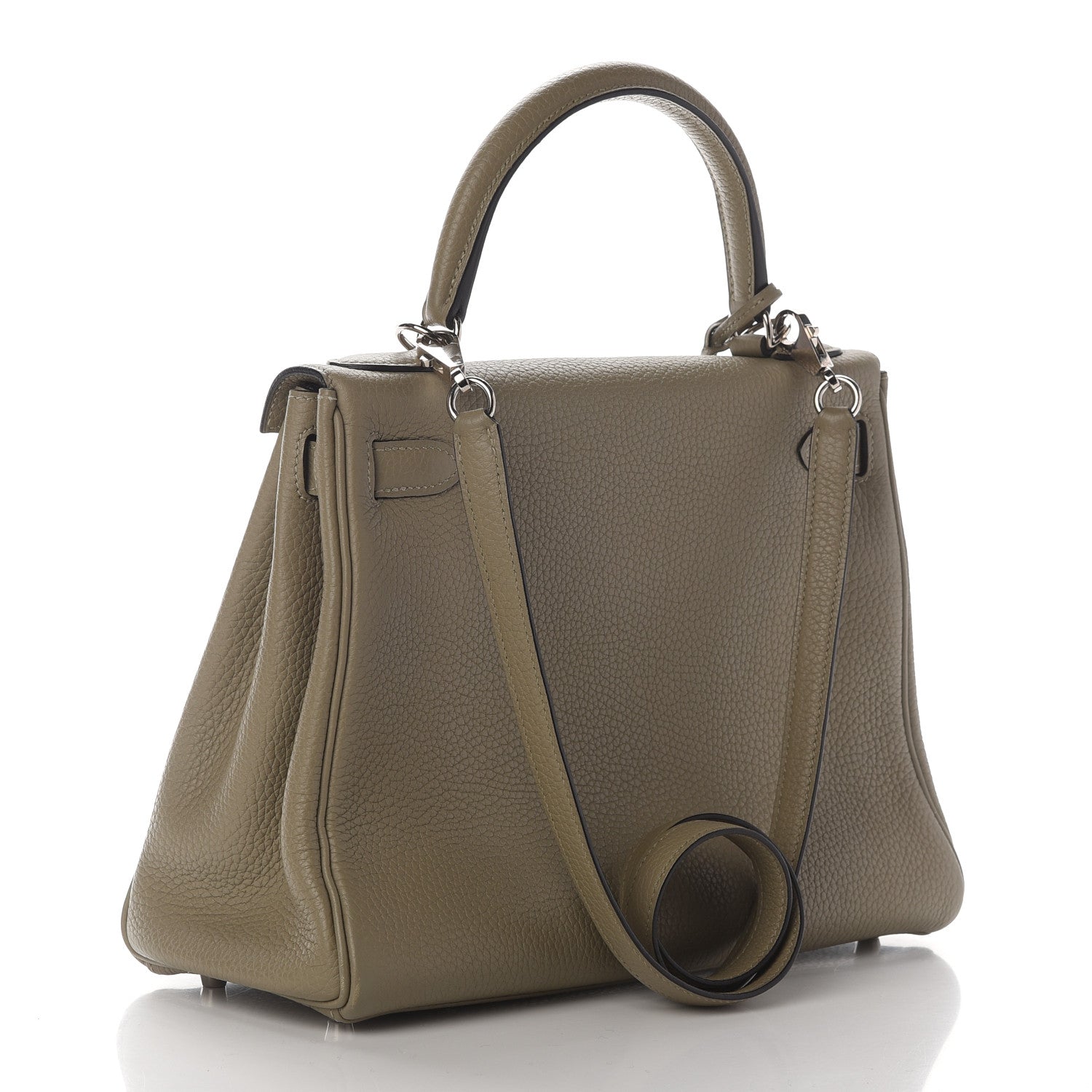Hermes Taurillon Clemence Kelly Retourne 28 Sauge 3 of 12