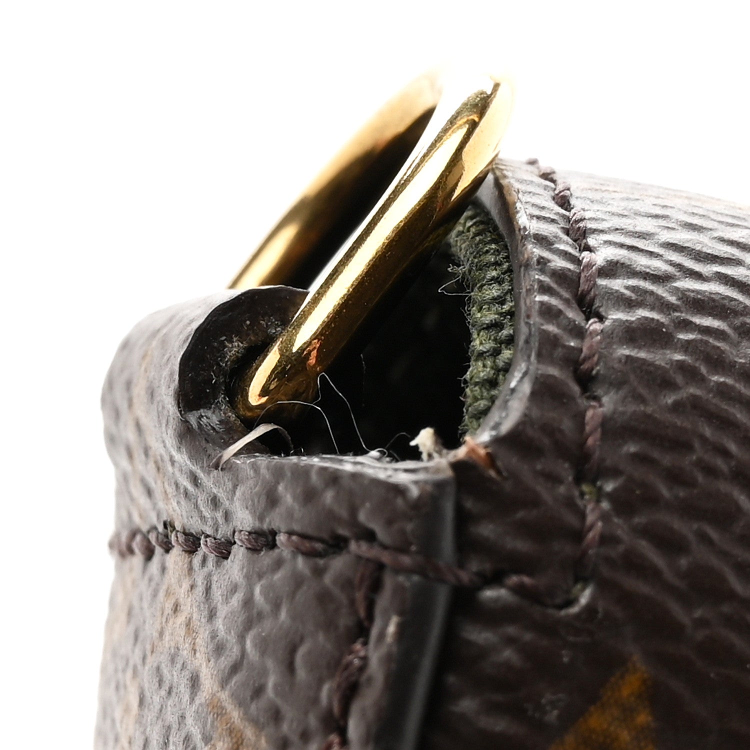 Louis Vuitton Monogram Felicie Strap & Go Felicie Pochette Kaki 9 of 10