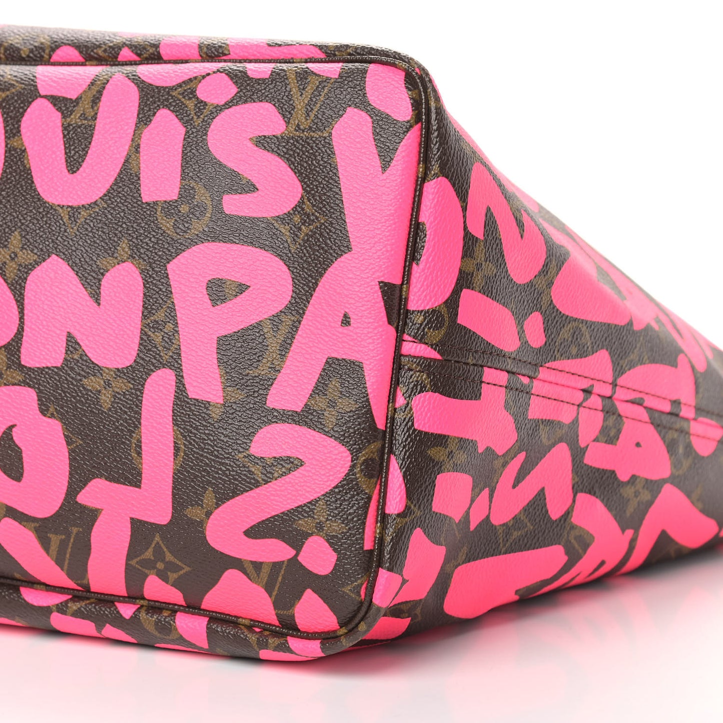 Monogram Graffiti Neverfull GM Fuchsia