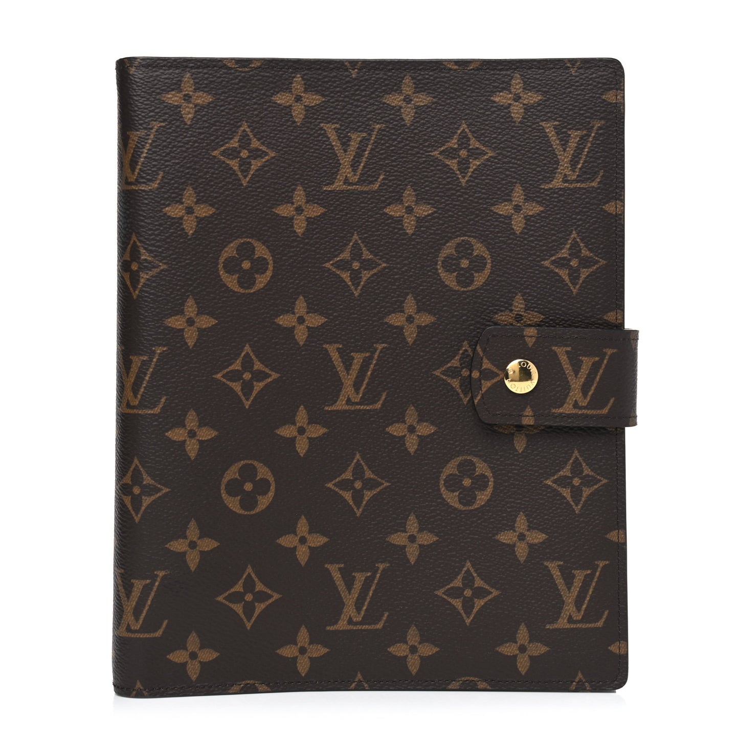 Monogram Large Ring Agenda Cover