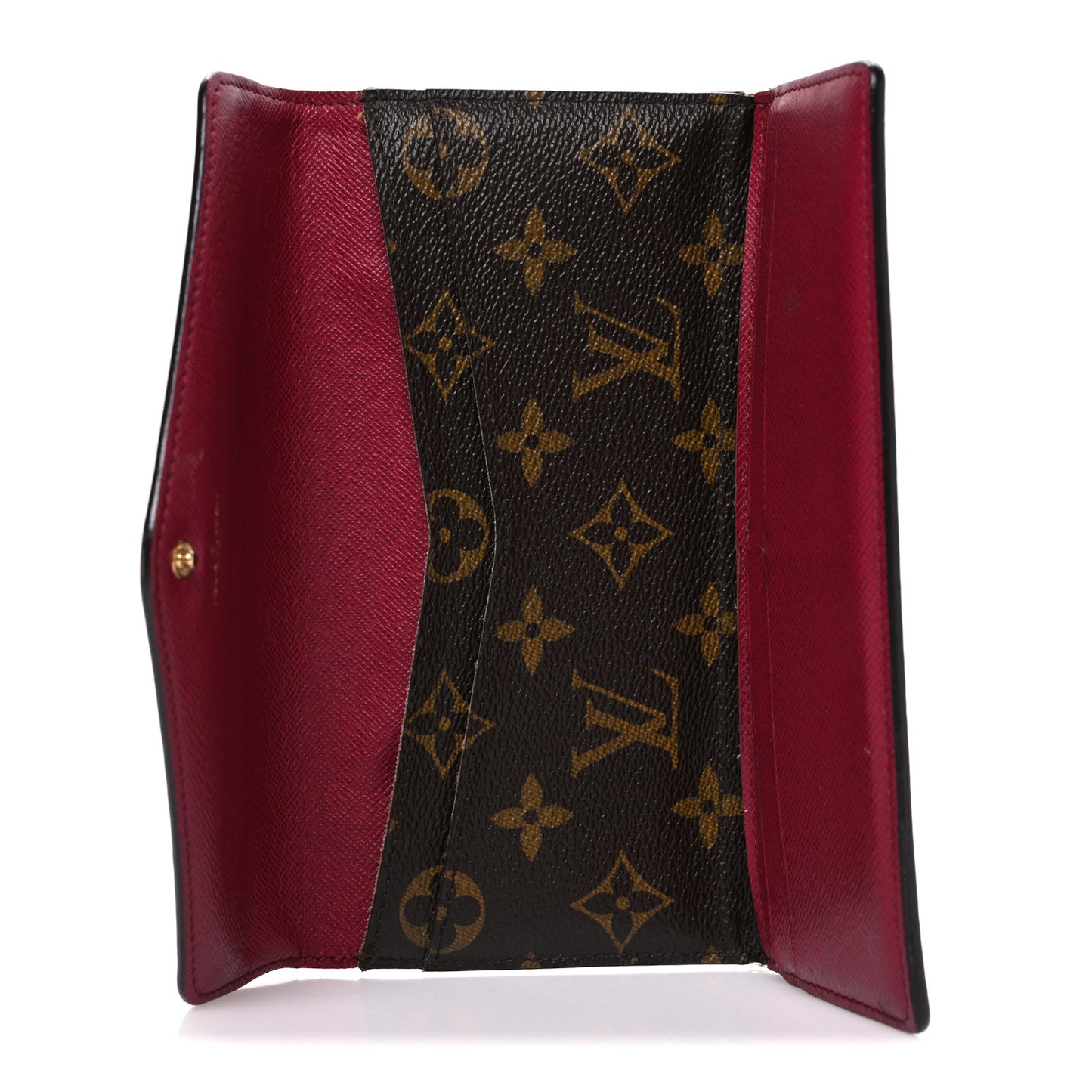 Monogram Sarah Wallet NM Fuchsia