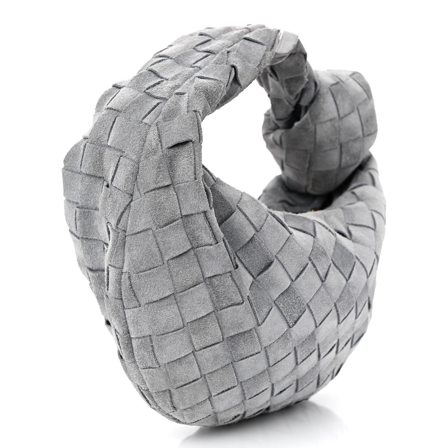 Bottega Veneta Suede Intrecciato Mini Jodie Thunder 3 of 11