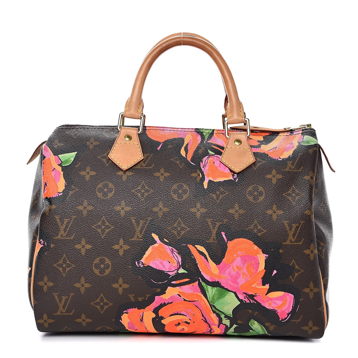 Louis Vuitton Monogram Roses Speedy 30 1 of 14