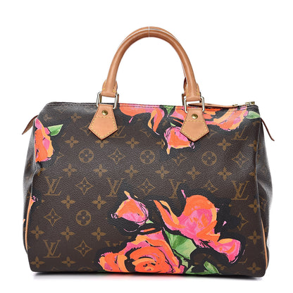 Louis Vuitton Monogram Roses Speedy 30 1 of 14