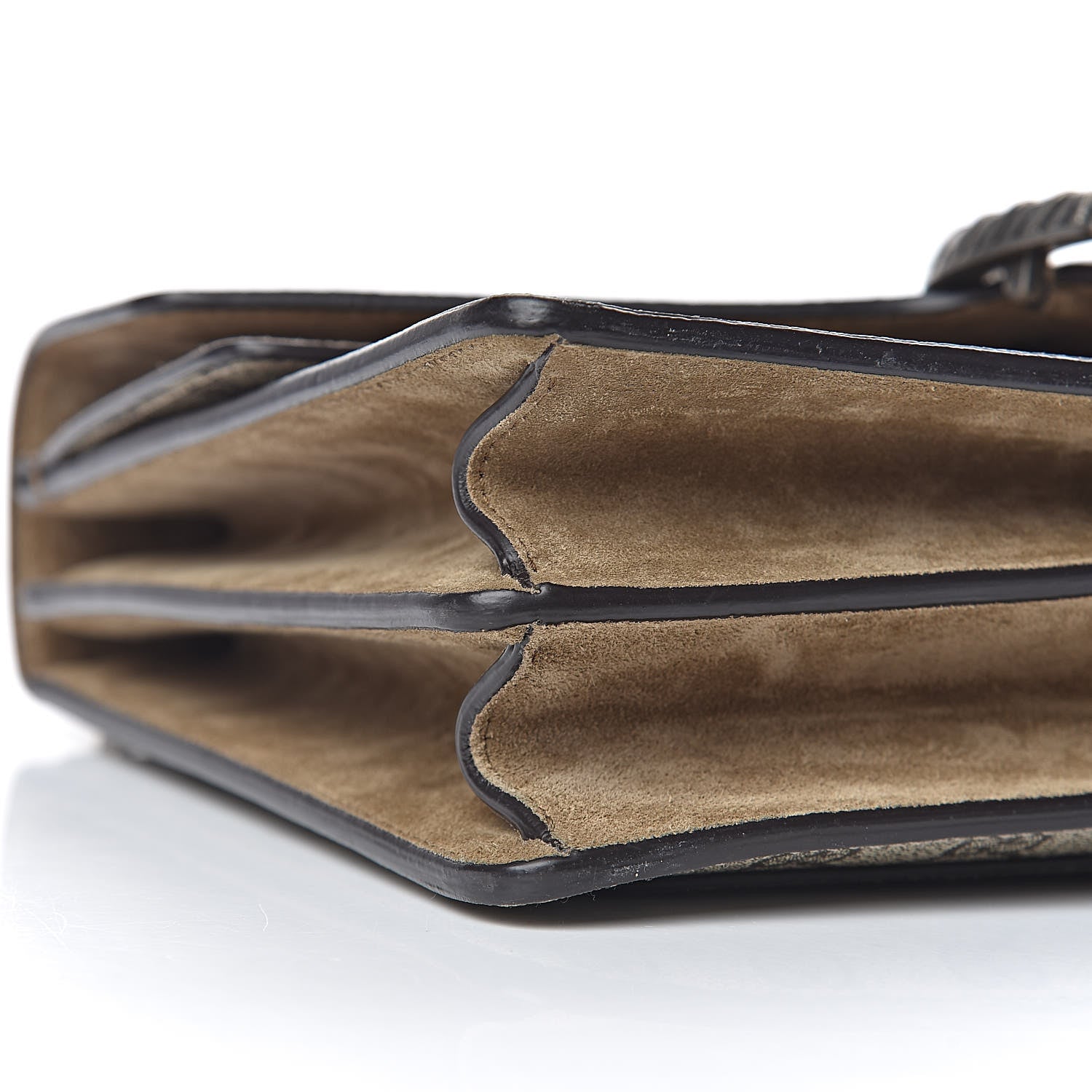 Gucci GG Supreme Monogram Medium Dionysus Shoulder Bag Taupe 9 of 11