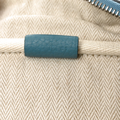 Hermes Taurillon Clemence Victoria II 35 Blue Jean 7 of 10