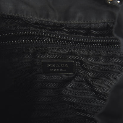 Prada Nylon Vela Medium Backpack Black 5 of 12