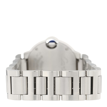 Cartier Stainless Steel Diamond 28mm Ballon Bleu De Cartier Quartz Watch 3 of 5