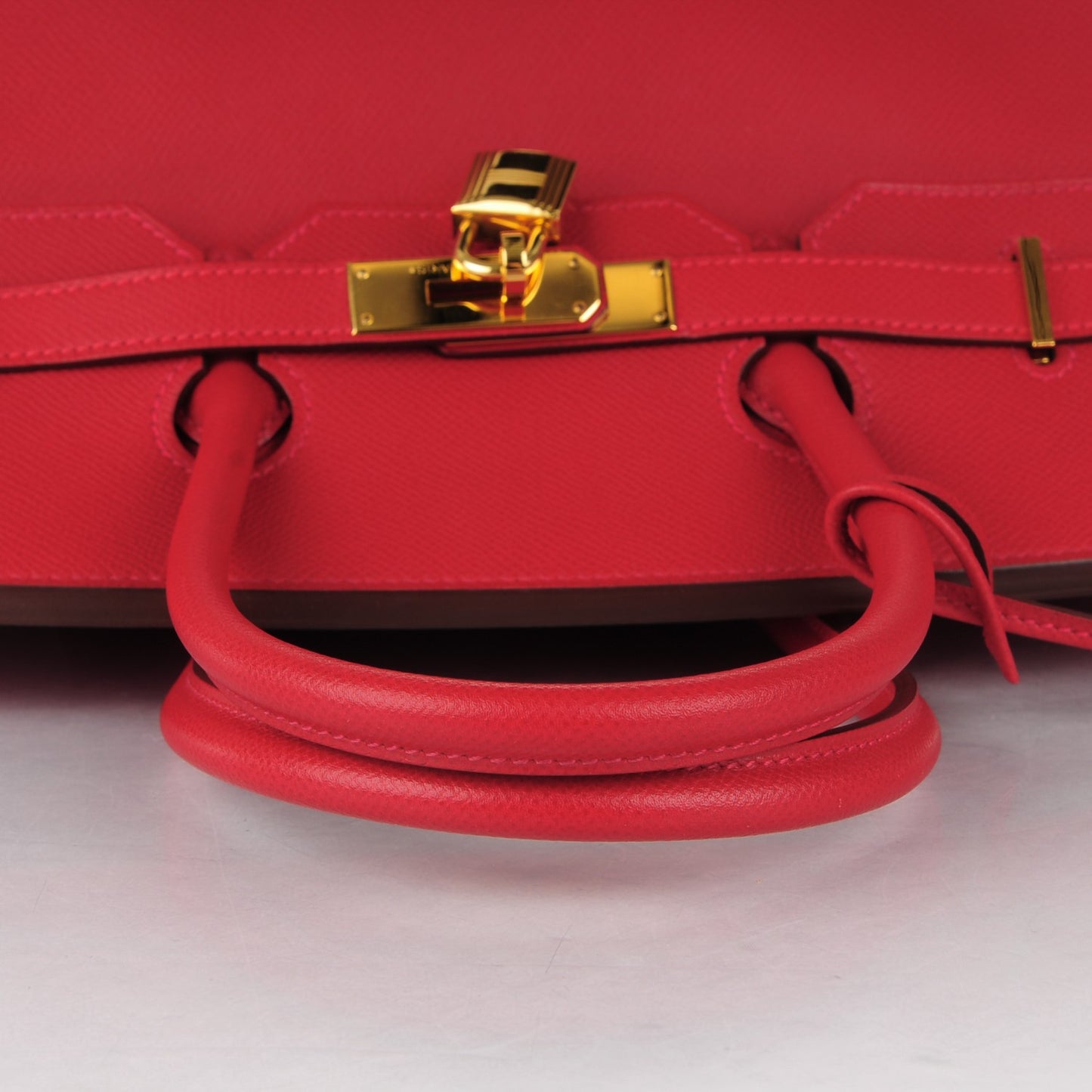 Epsom Birkin 35 Rouge Casaque