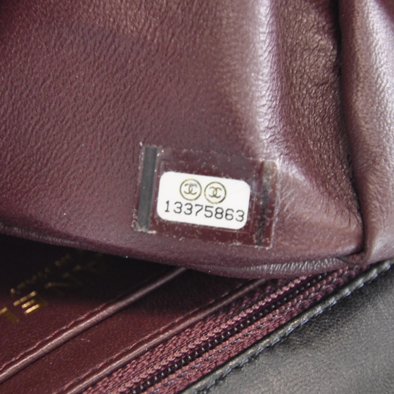 Chanel Lambskin Jumbo Single Flap Black 11 of 12