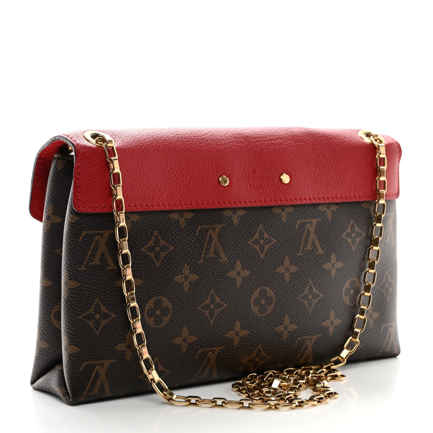 Monogram Pallas Chain Cherry
