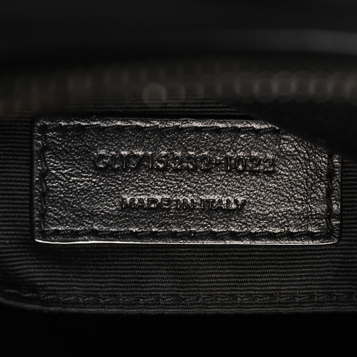 Calfskin Matelasse Monogram Lou Camera Bag Black