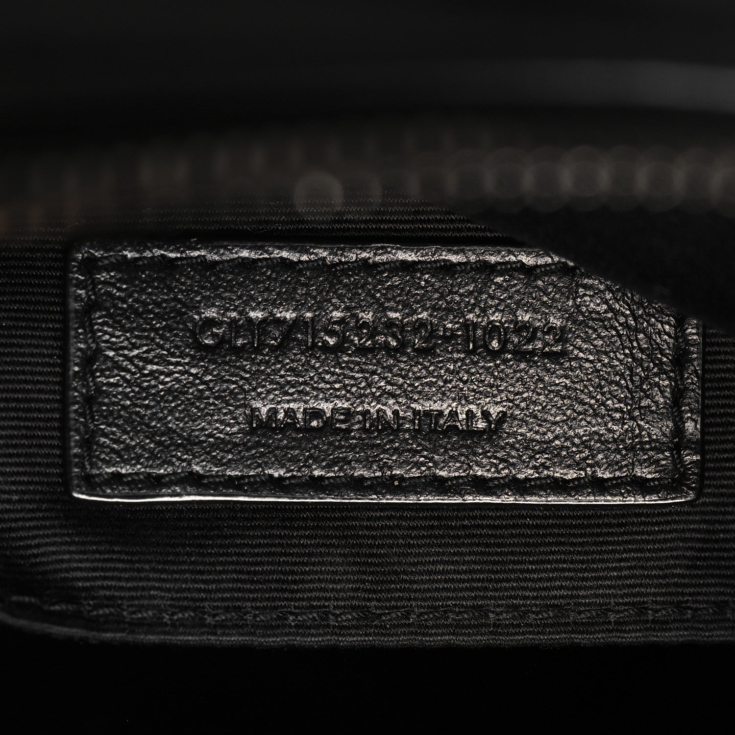 Saint Laurent Calfskin Matelasse Monogram Lou Camera Bag Black 7 of 10