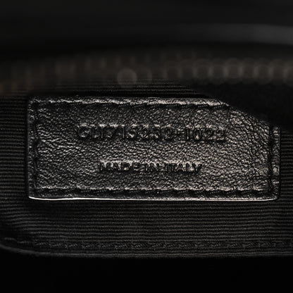 Saint Laurent Calfskin Matelasse Monogram Lou Camera Bag Black 7 of 10