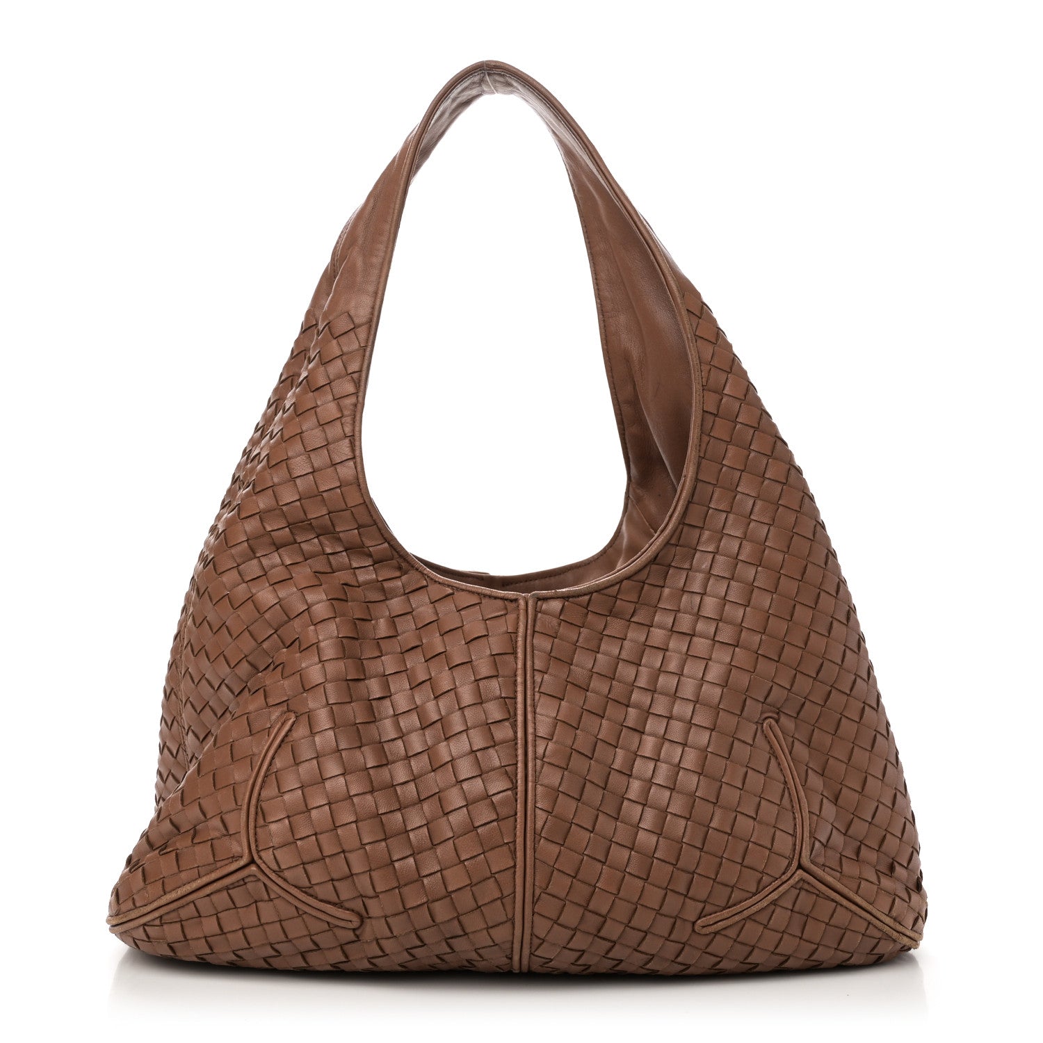 Bottega Veneta Nappa Intrecciato Ball Hobo Noce 1 of 9