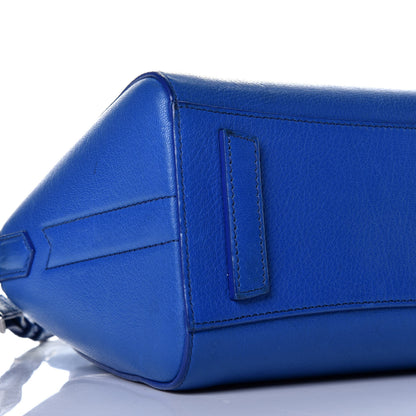 Givenchy Sugar Goatskin Mini Antigona Indigo Blue 8 of 9
