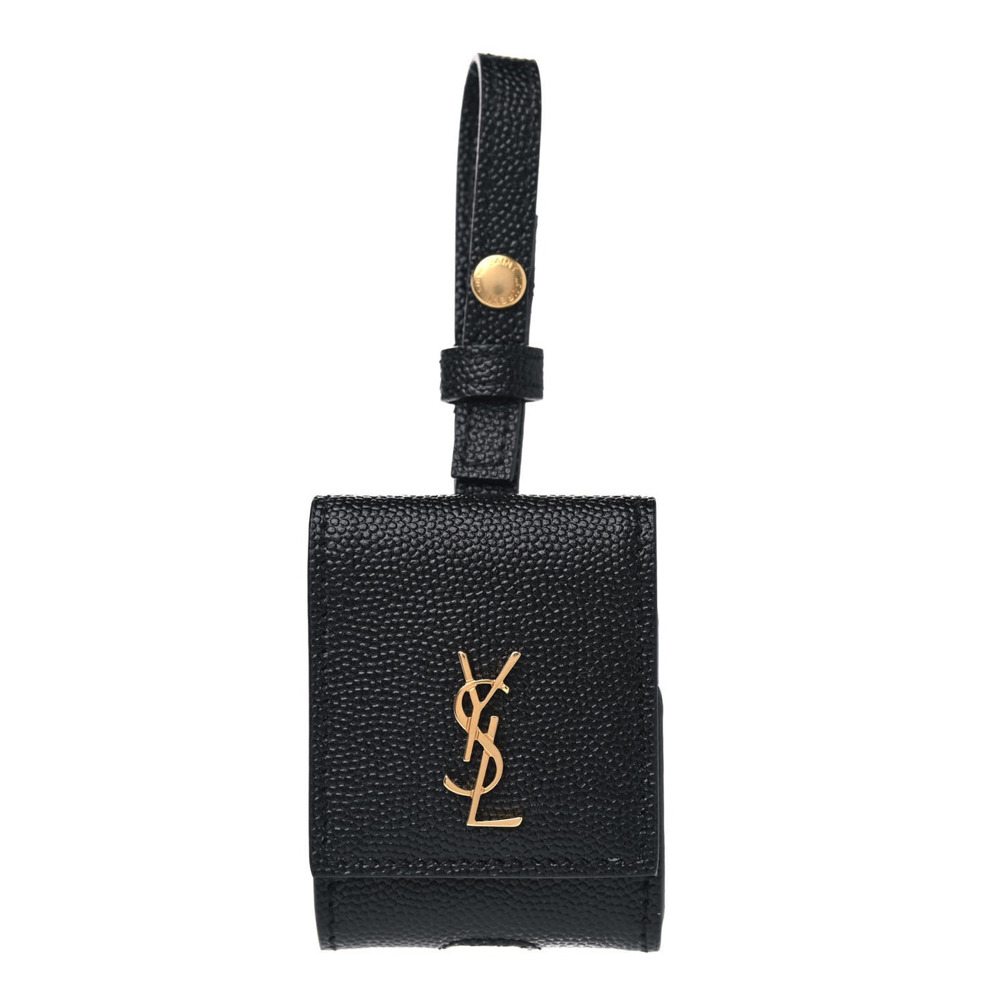 Grain De Poudre Monogram Airpods Case Black