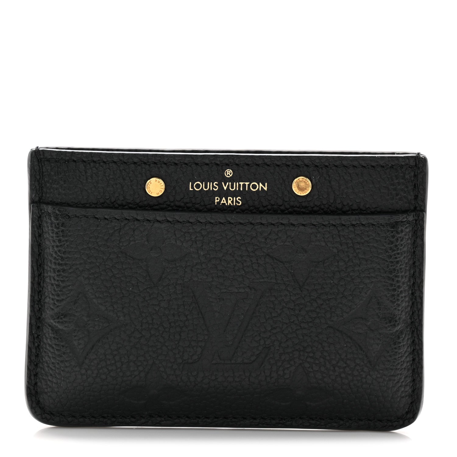 Louis Vuitton Empreinte Card Holder Black 1 of 6