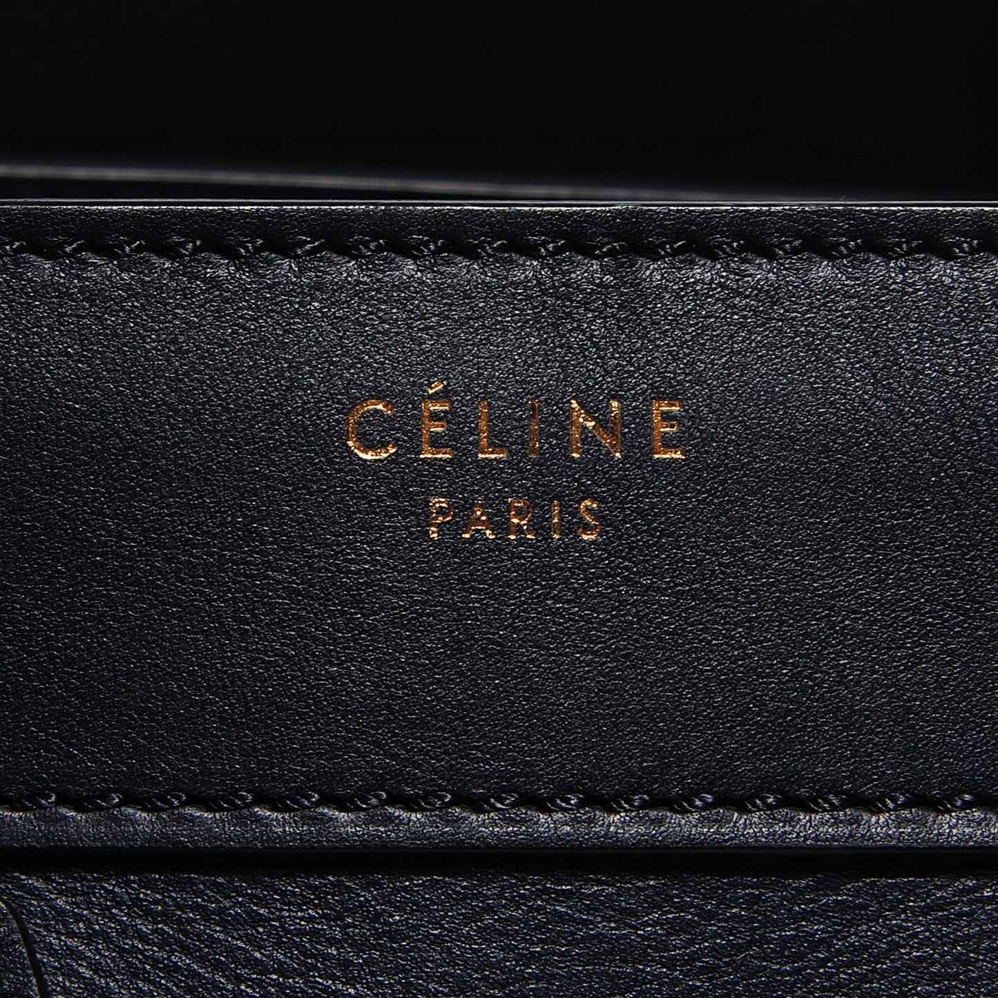 Smooth Calfskin Micro Luggage Navy Blue