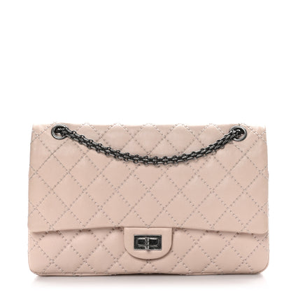 Chanel Calfskin Vivid Stitched 2.55 Reissue 226 Flap Light Pink 1 of 11