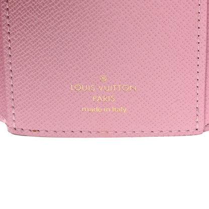 Louis Vuitton Monogram 2021 Christmas Animation Japanese Garden Victorine Wallet Wisteria Pink 6 of 8