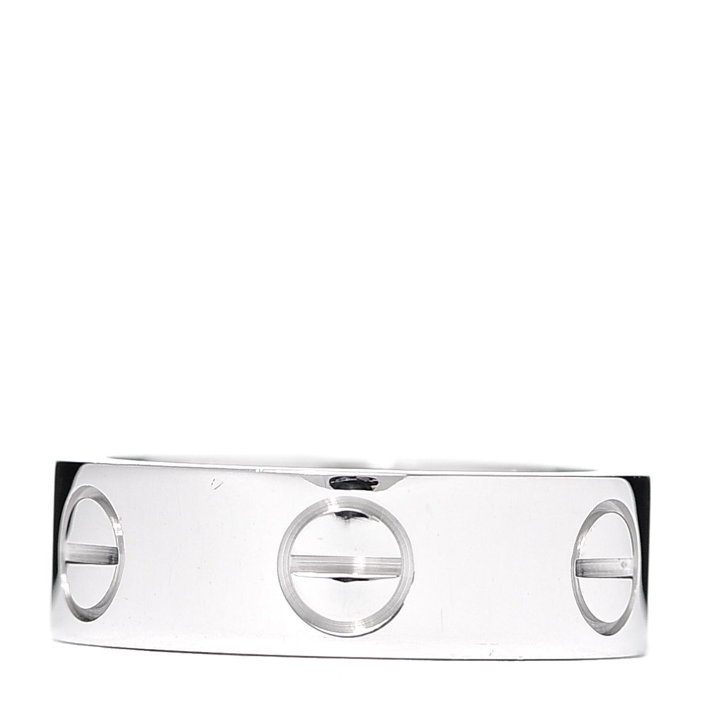 18K White Gold 5.5mm LOVE Ring 47 4