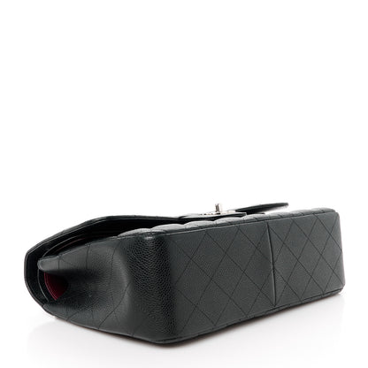 Chanel Caviar Quilted Jumbo Double Flap Black 4 of 12