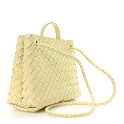 Bottega Veneta Nappa Intrecciato Small Andiamo Shoulder Bag Chamomile 3 of 10