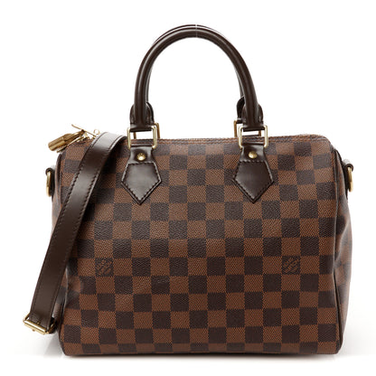 Louis Vuitton Damier Ebene Speedy Bandouliere 25 1 of 13