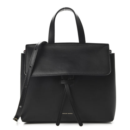 Mansur Gavriel Calfskin Mini Mini Lady Bag Black Flamma 1 of 9