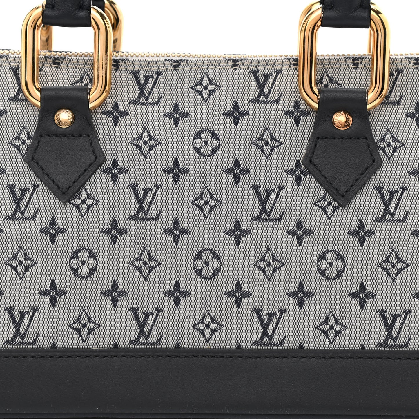 Mini Monogram Alma Long Blue