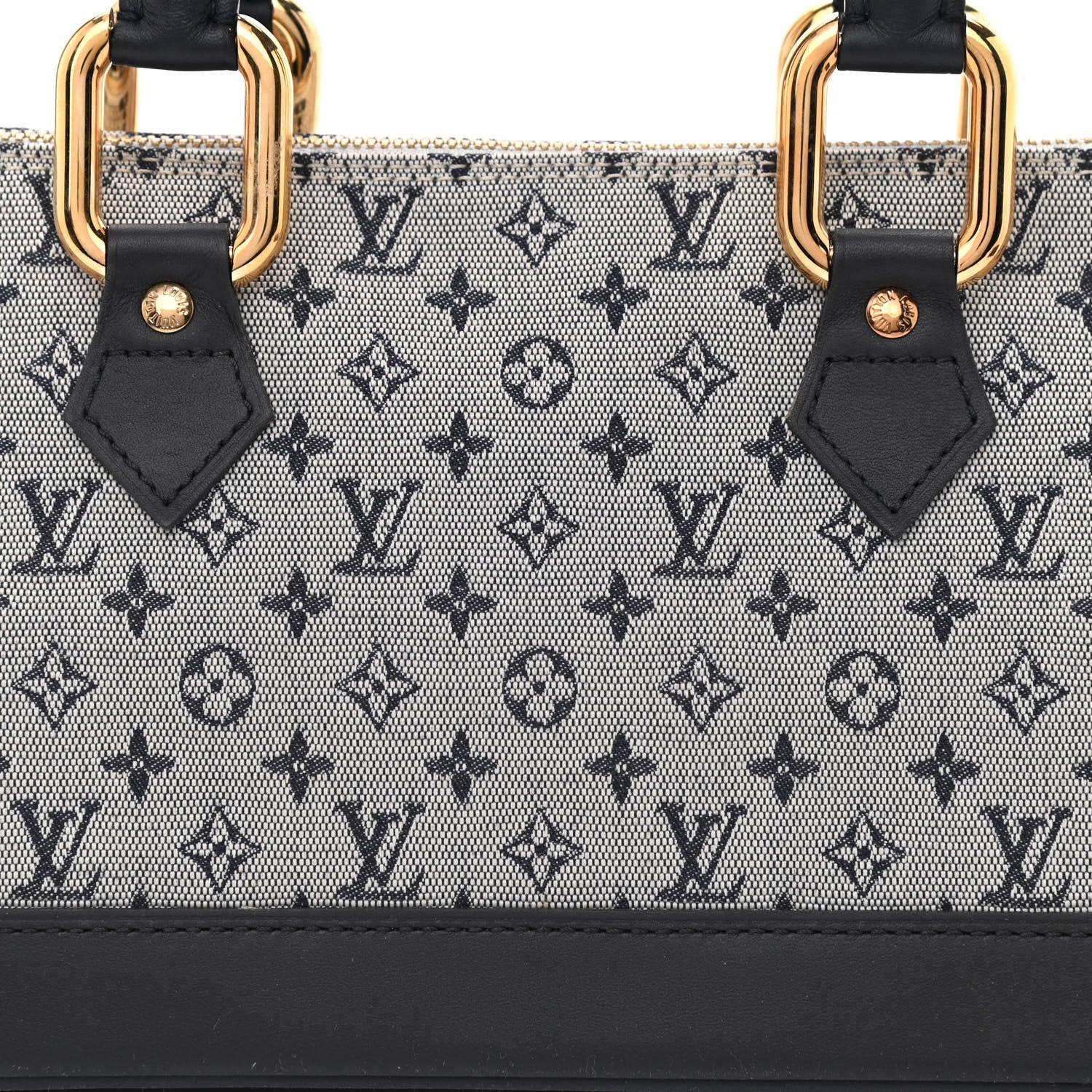 Louis Vuitton Mini Monogram Alma Long Blue 10 of 12