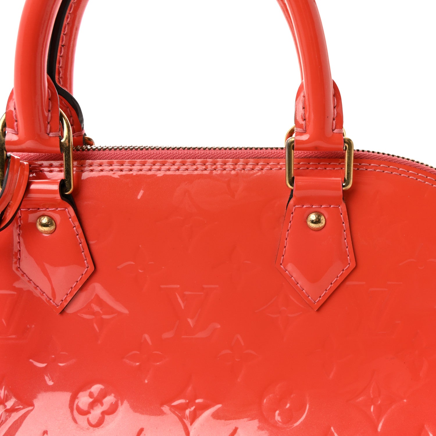 Louis Vuitton Vernis Alma PM Rose Litchi 7 of 9