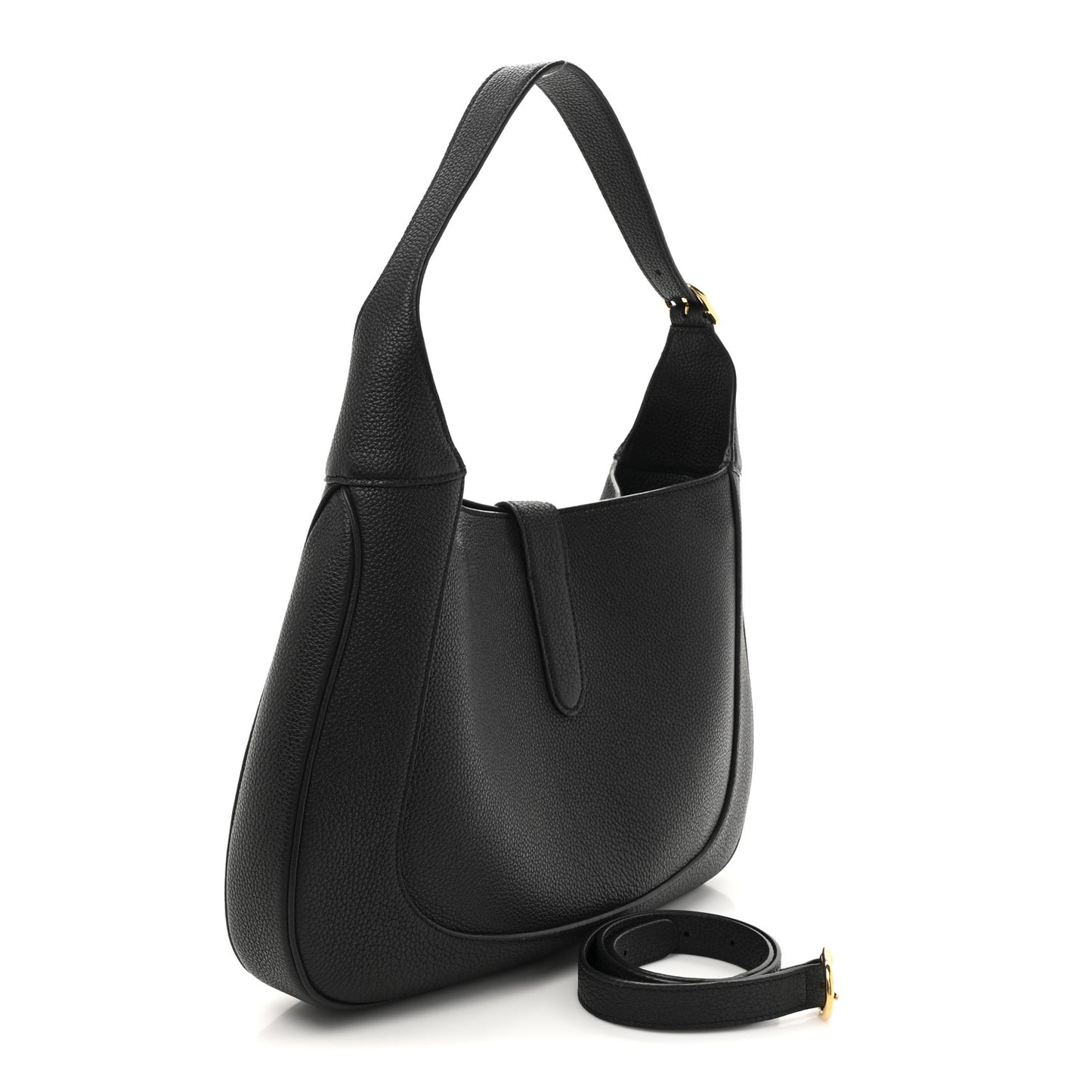 Grand Prix Calfskin Medium Jackie 1961 Shoulder Bag  Black