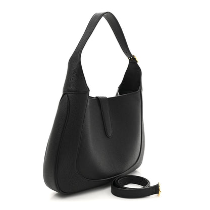 Gucci Grand Prix Calfskin Medium Jackie 1961 Shoulder Bag  Black 3 of 10