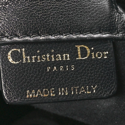 Christian Dior Lambskin Bucket Bag Black 6 of 11