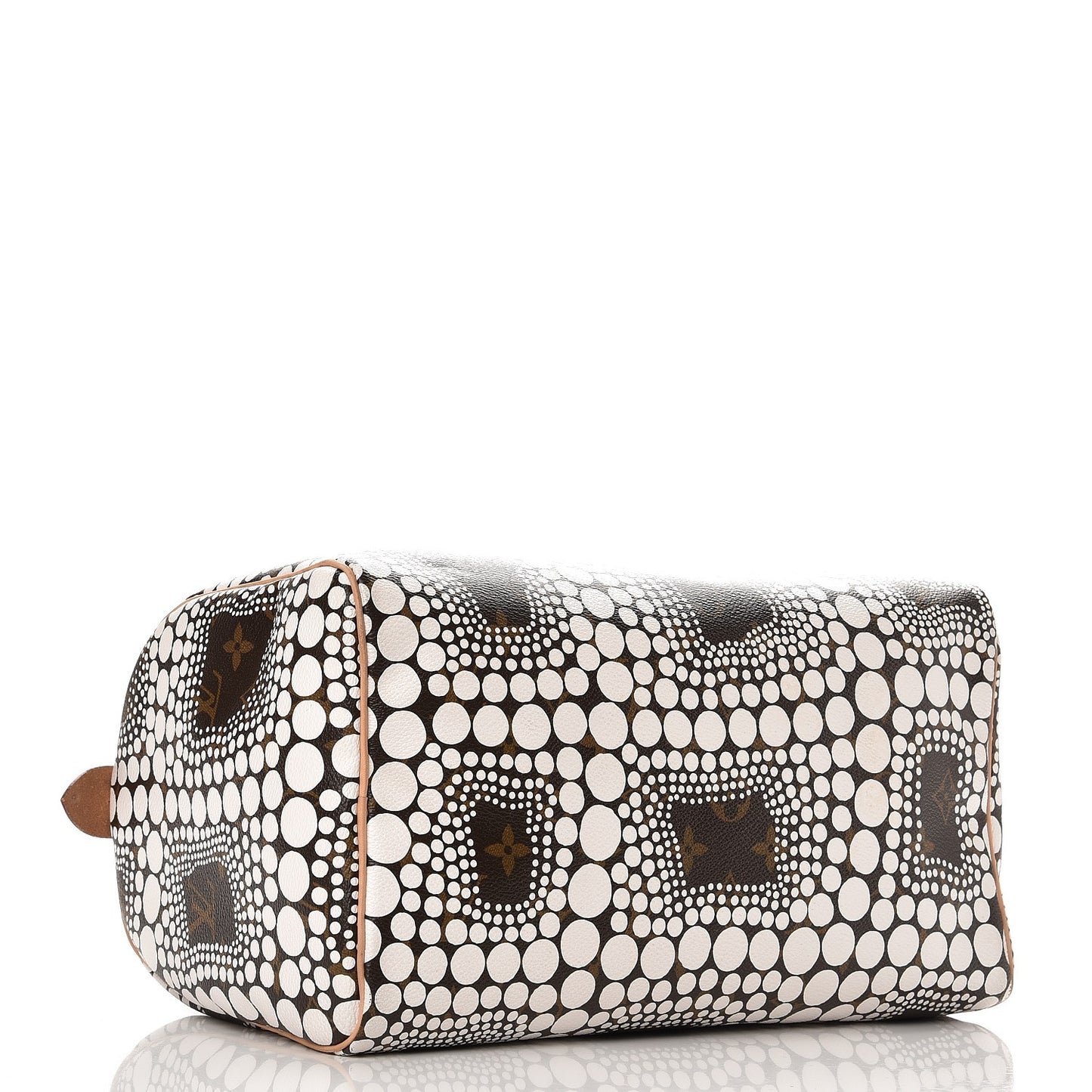 Monogram Kusama Town Speedy 30 White