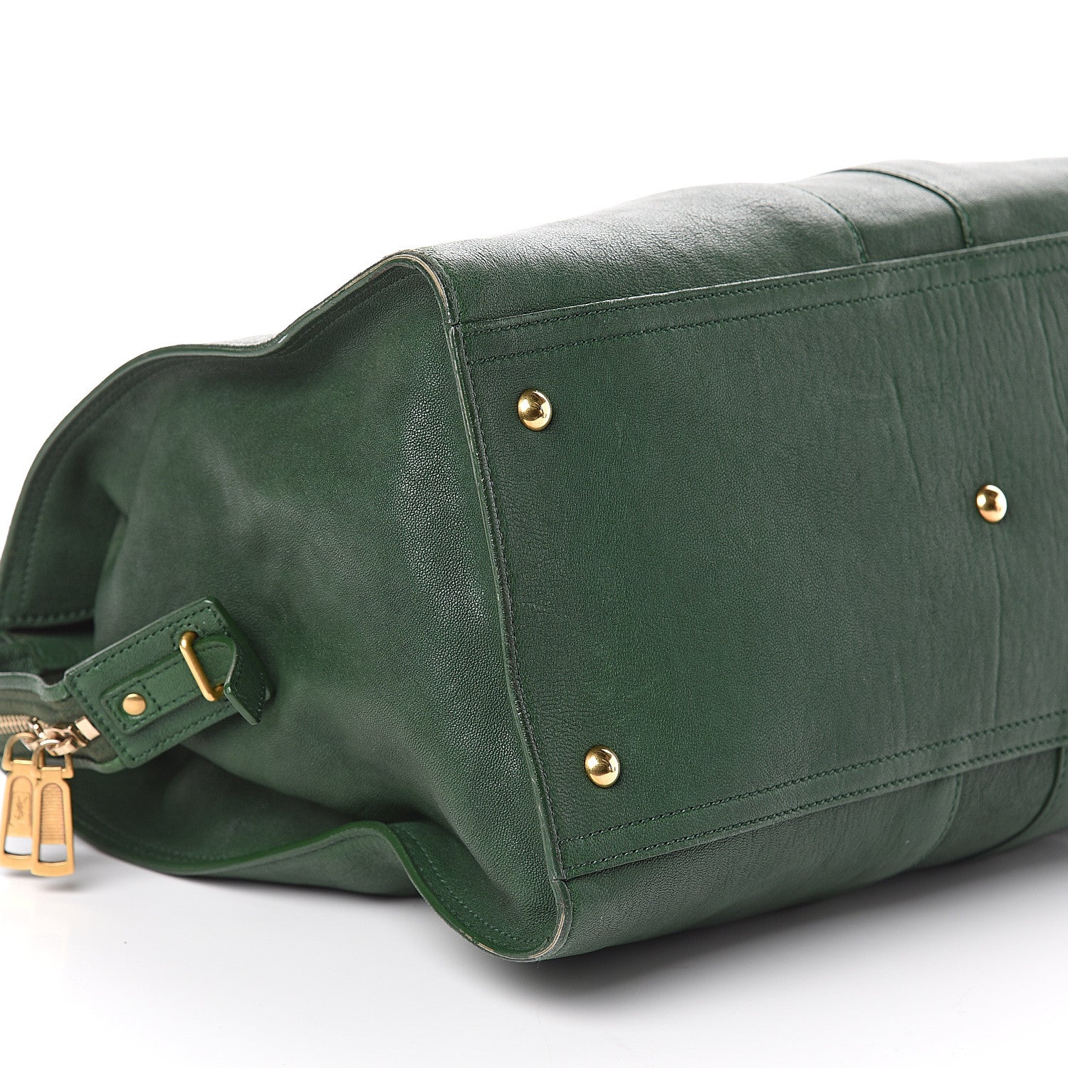 Saint Laurent Sheepskin Large Cabas ChYc Green 7 of 8