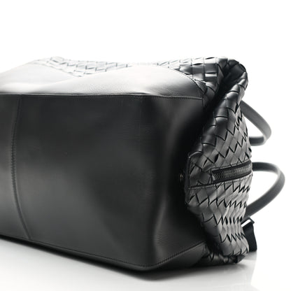 Bottega Veneta Nappa Intrecciato Maxi Convertible Tote Black 9 of 10