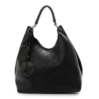 Louis Vuitton Mahina Carmel Hobo Black 1 of 9