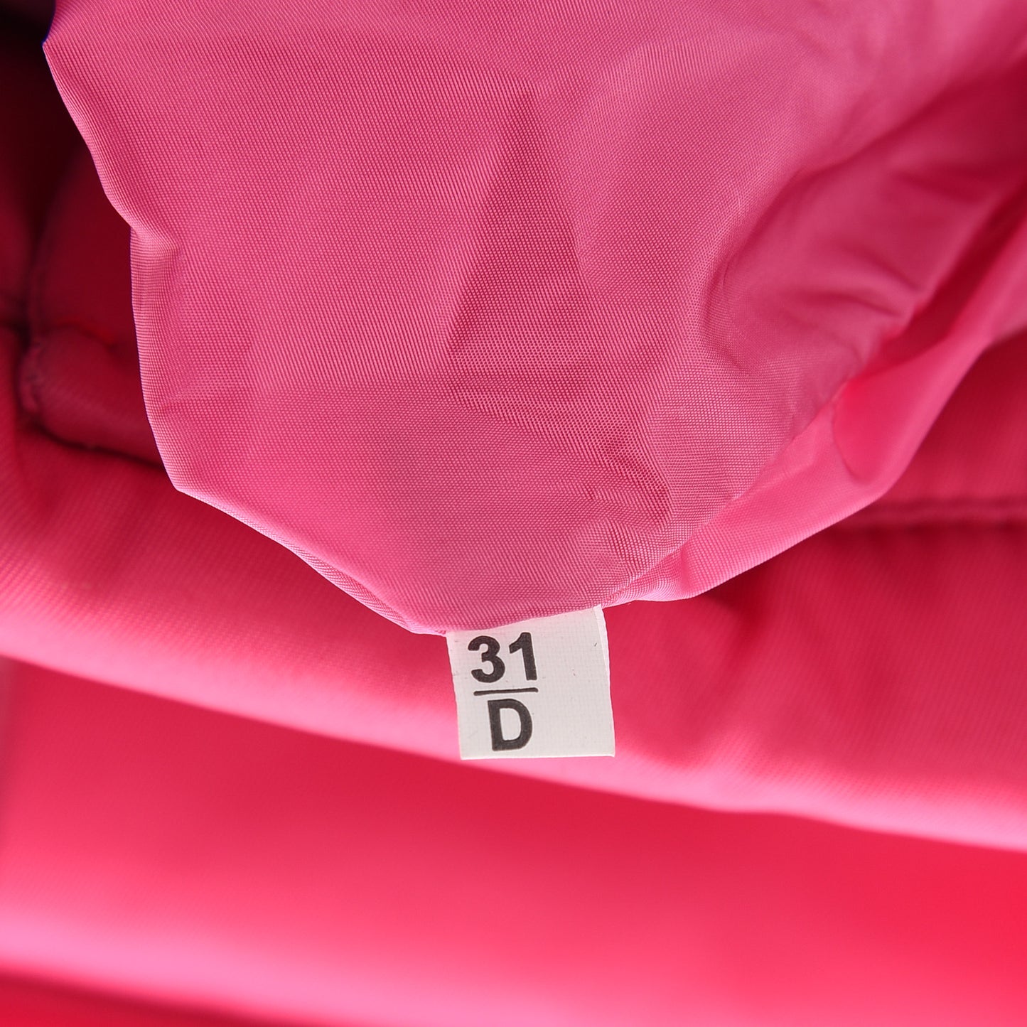 Tessuto Nylon Bomber Tote Fuxia