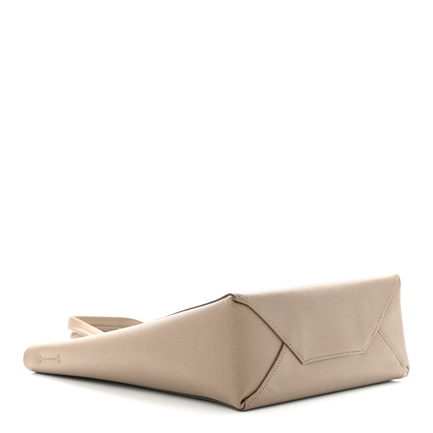Celine Grained Calfskin Small Vertical Cabas Beige 4 of 9