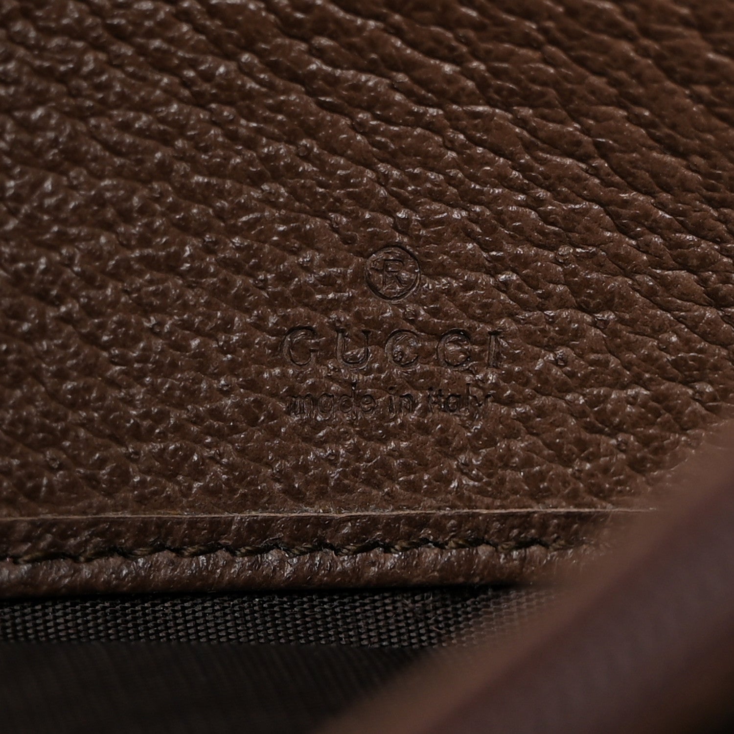 Gucci GG Supreme Monogram Web Ophidia Continental Wallet Brown 6 of 8