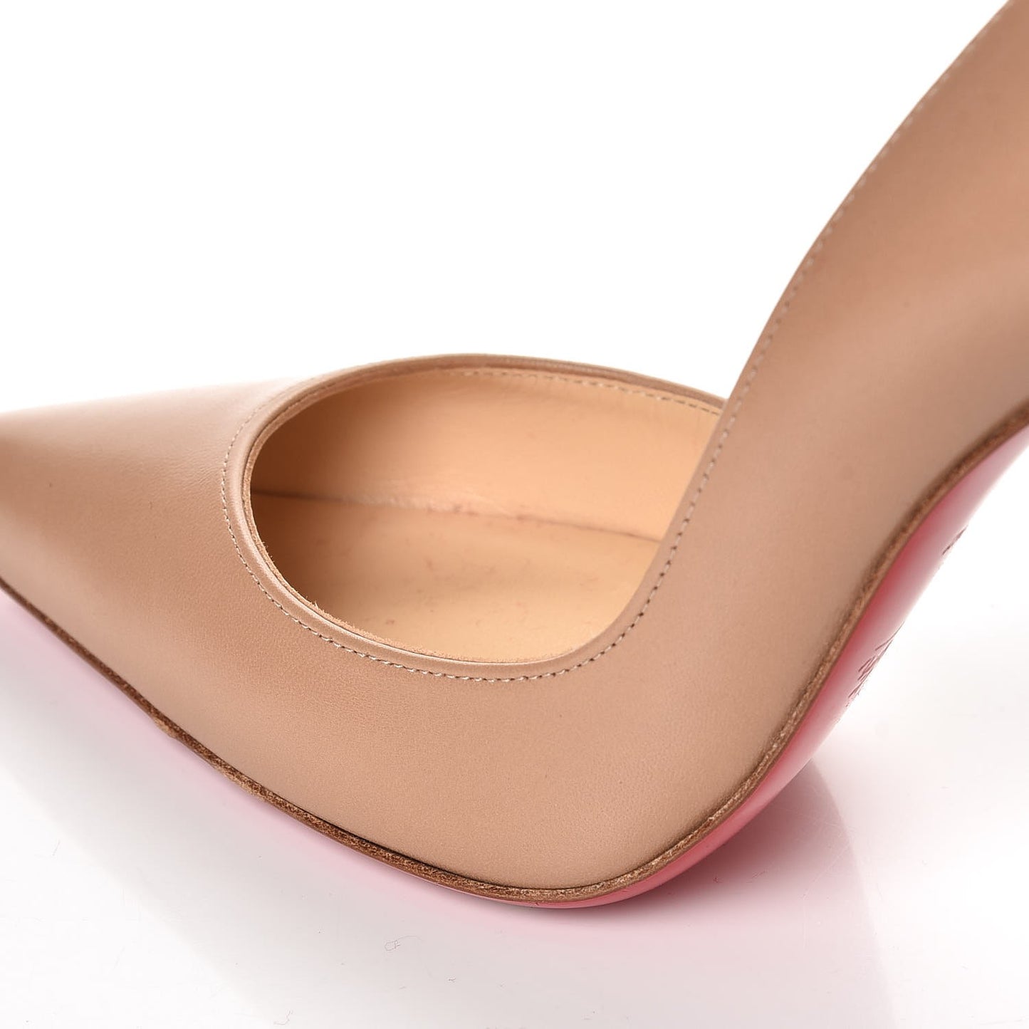 Shiny Nappa Iriza 100 Pumps 36.5 Noisette