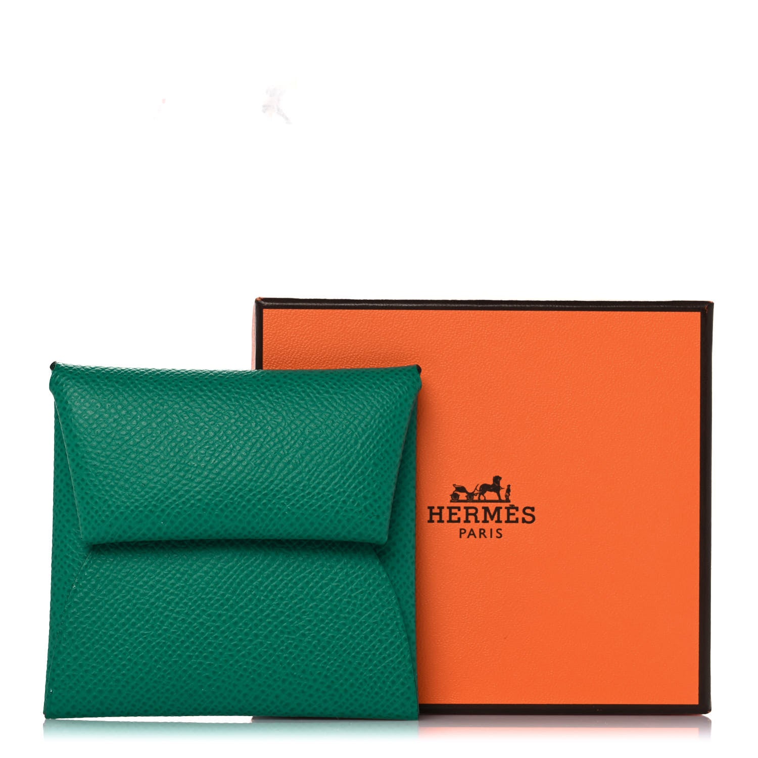 Hermes Epsom Bastia Coin Purse Vert Jade 10 of 10